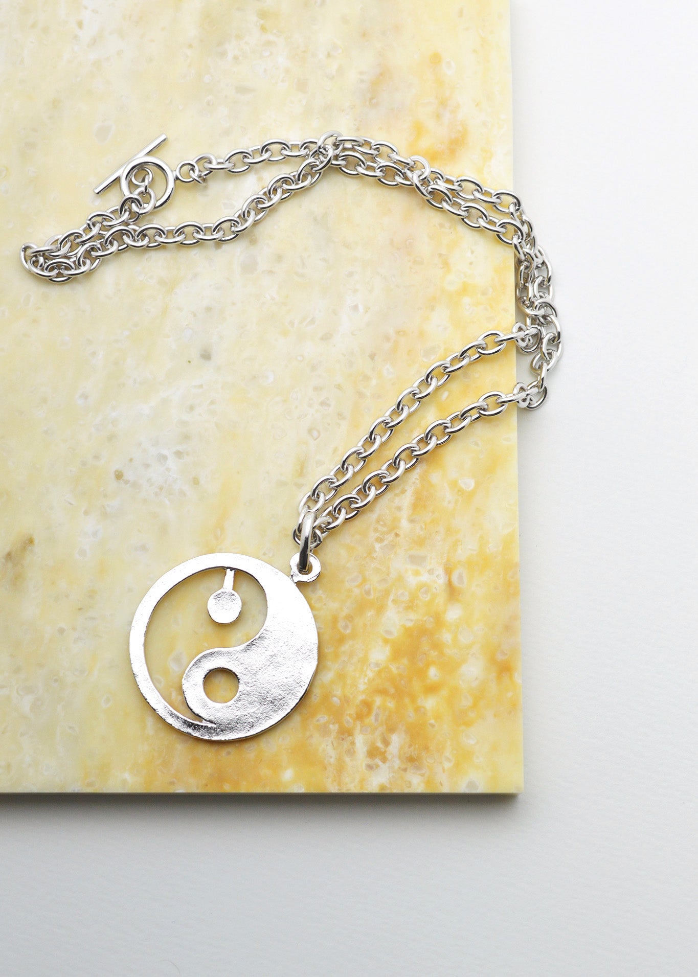 Yin-Yang Symbol Necklace