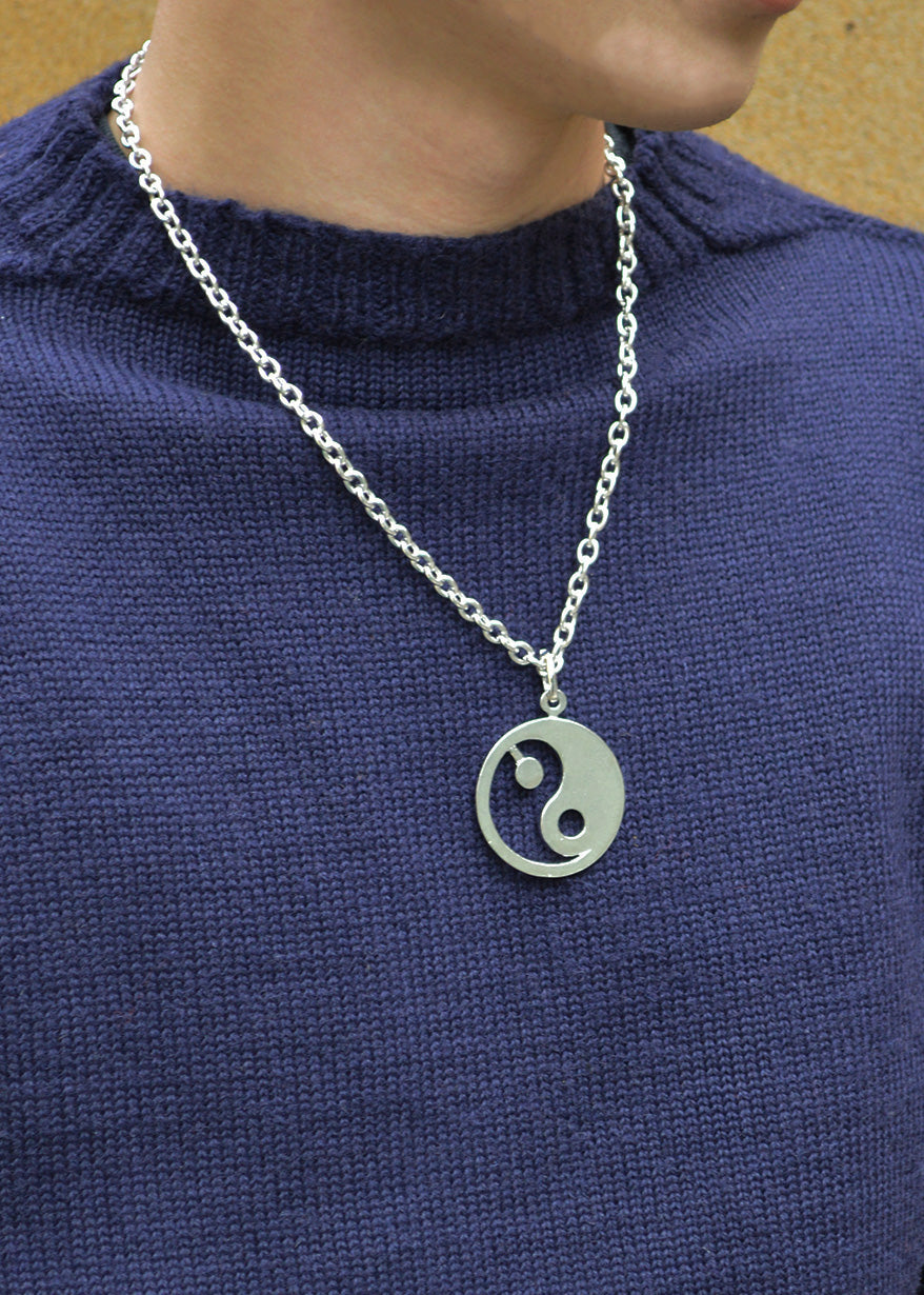 Yin-Yang Symbol Necklace