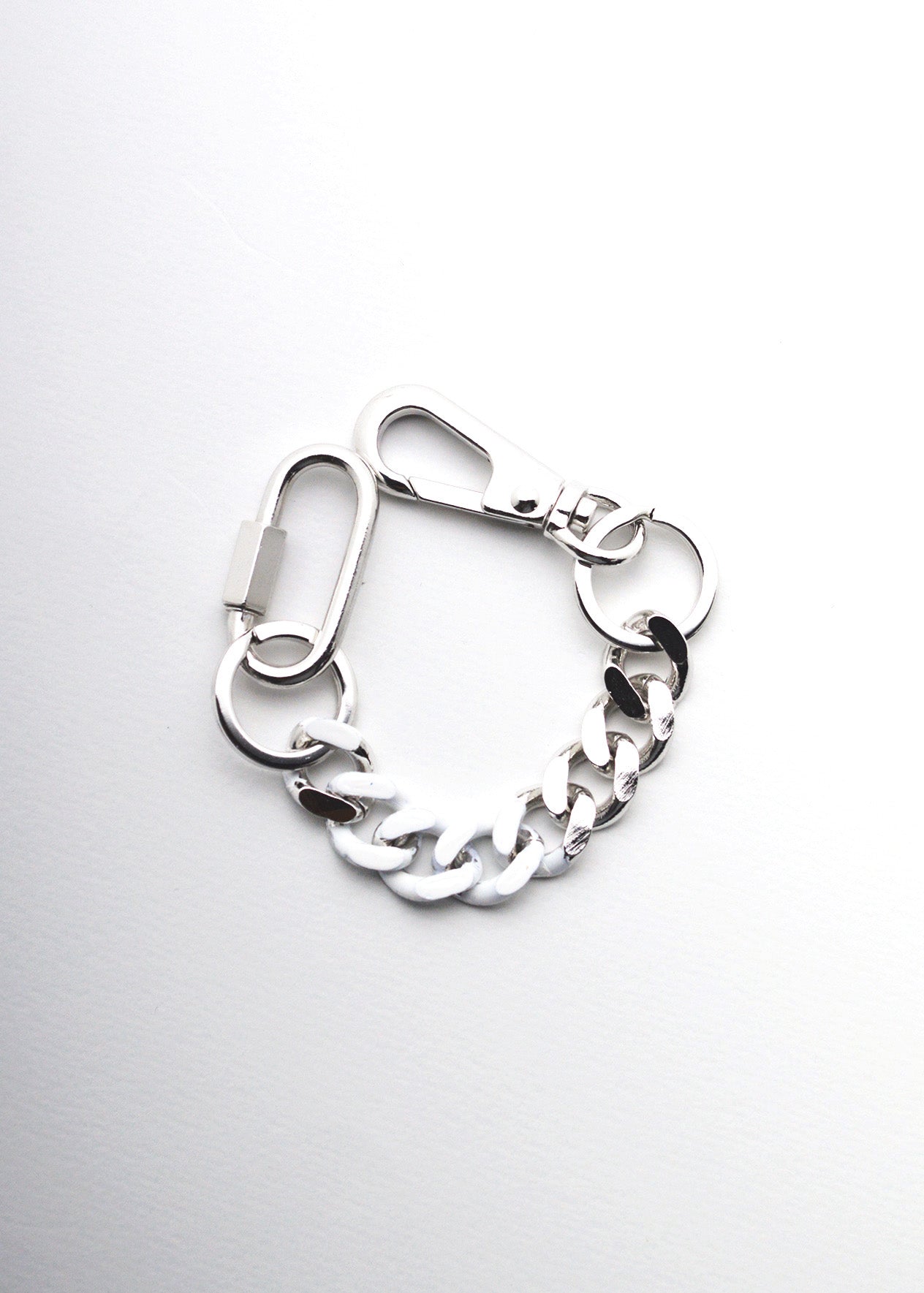 Signature Double Karabina Keychain with Penki