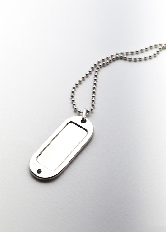 Office Nametag Necklace