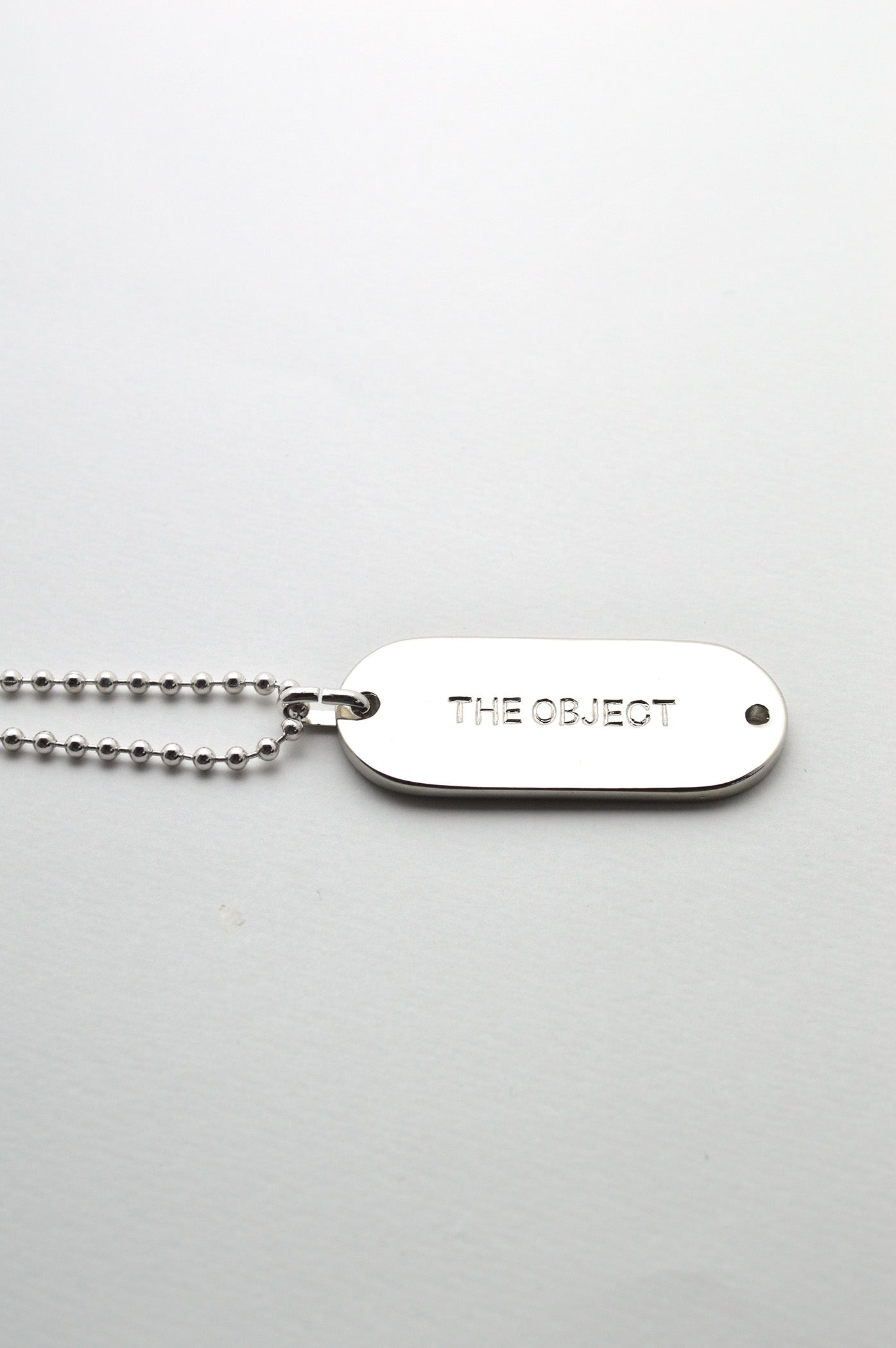 Office Nametag Necklace